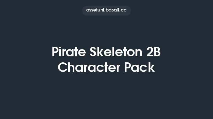 Pirate Skeleton 2B Character Pack Thumbnail
