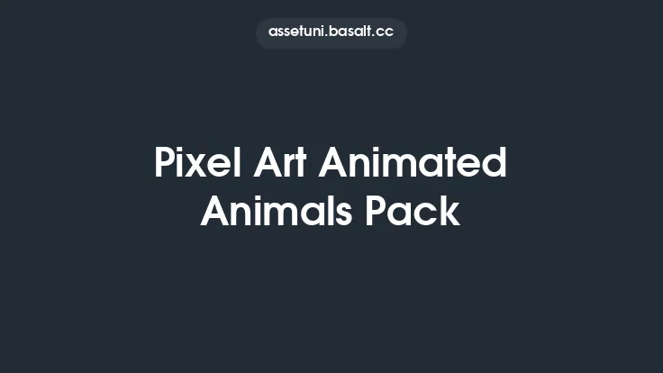 Pixel Art Animated Animals Pack Thumbnail