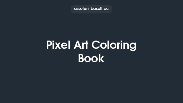 Pixel Art Coloring Book Thumbnail