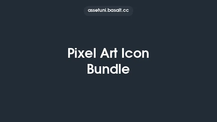 Pixel Art Icon Bundle Thumbnail