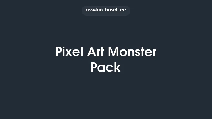 Pixel Art Monster Pack Thumbnail