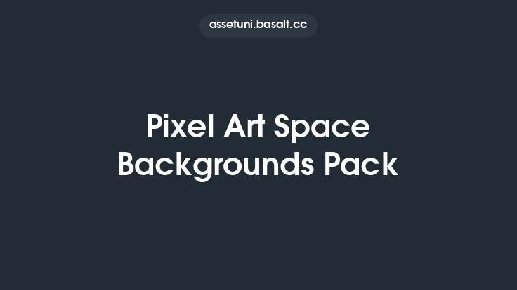 Pixel Art Space Backgrounds Pack Thumbnail