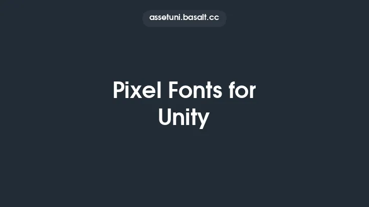 Pixel Fonts for Unity Thumbnail