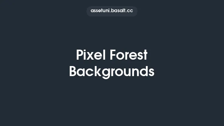 Pixel Forest Backgrounds Thumbnail