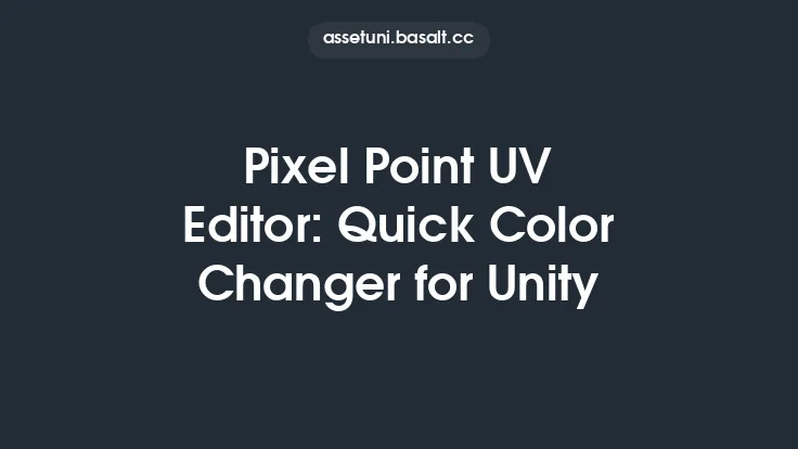 Pixel Point UV Editor: Quick Color Changer for Unity Thumbnail