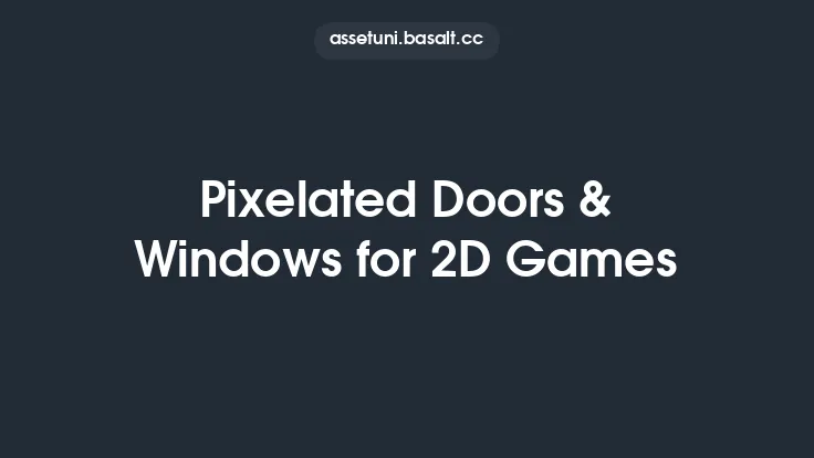Pixelated Doors & Windows for 2D Games Thumbnail