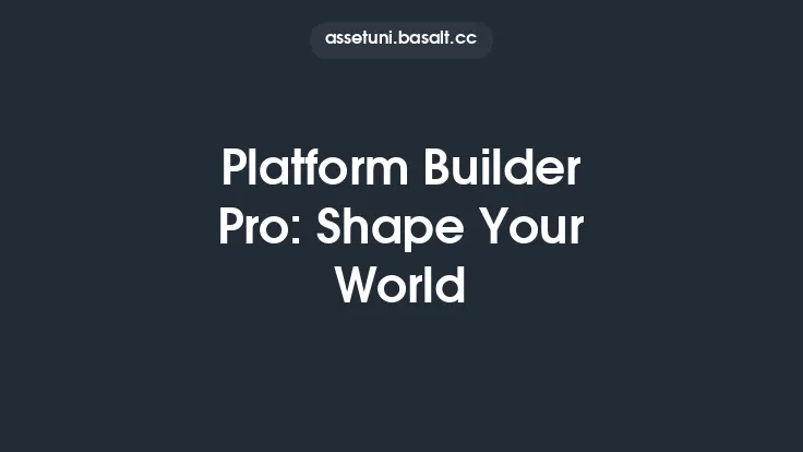 Platform Builder Pro: Shape Your World Thumbnail
