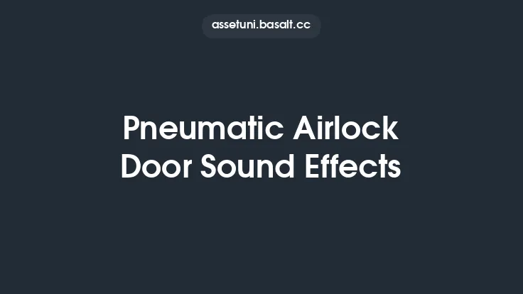 Pneumatic Airlock Door Sound Effects Thumbnail