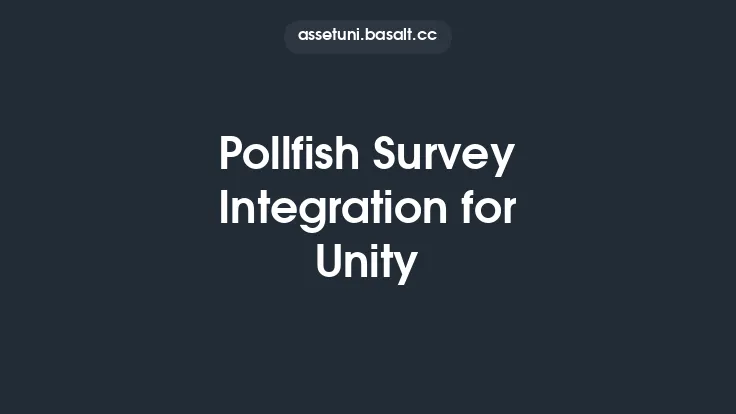 Pollfish Survey Integration for Unity Thumbnail