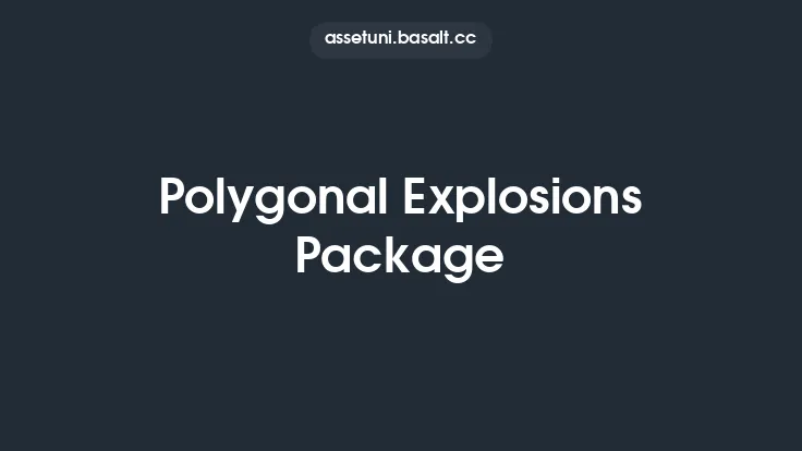 Polygonal Explosions Package Thumbnail