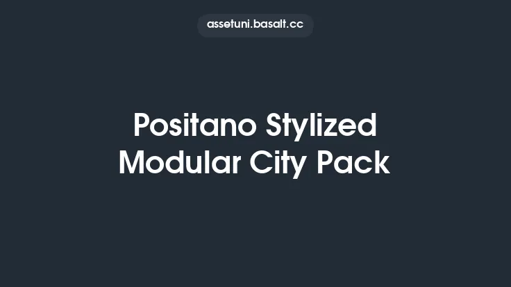 Positano Stylized Modular City Pack Thumbnail