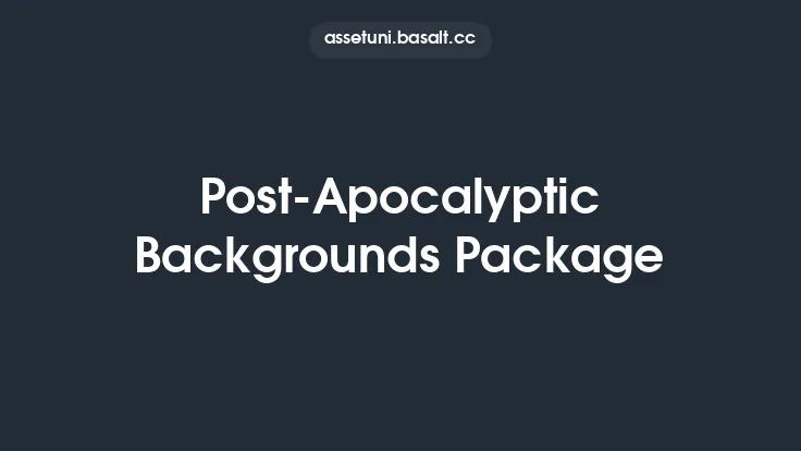 Post-Apocalyptic Backgrounds Package Thumbnail