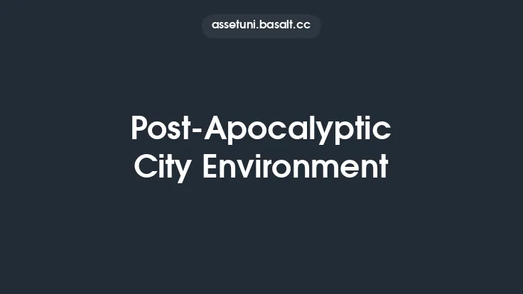 Post-Apocalyptic City Environment Thumbnail