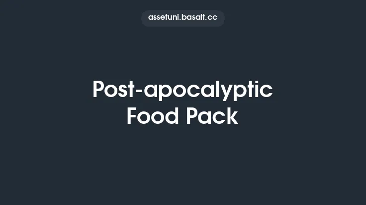 Post-apocalyptic Food Pack Thumbnail