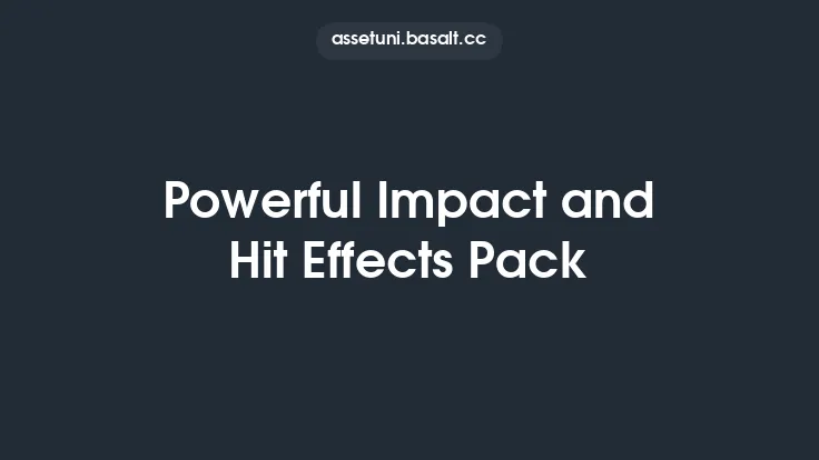 Powerful Impact and Hit Effects Pack Thumbnail