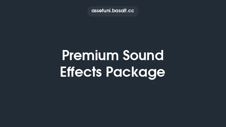 Premium Sound Effects Package Thumbnail