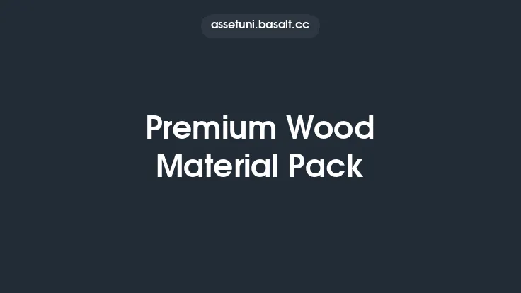 Premium Wood Material Pack Thumbnail