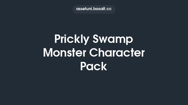 Prickly Swamp Monster Character Pack Thumbnail