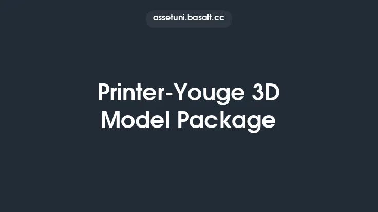 Printer-Youge 3D Model Package Thumbnail
