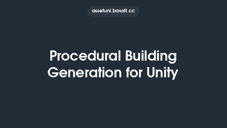 Procedural Building Generation for Unity Thumbnail