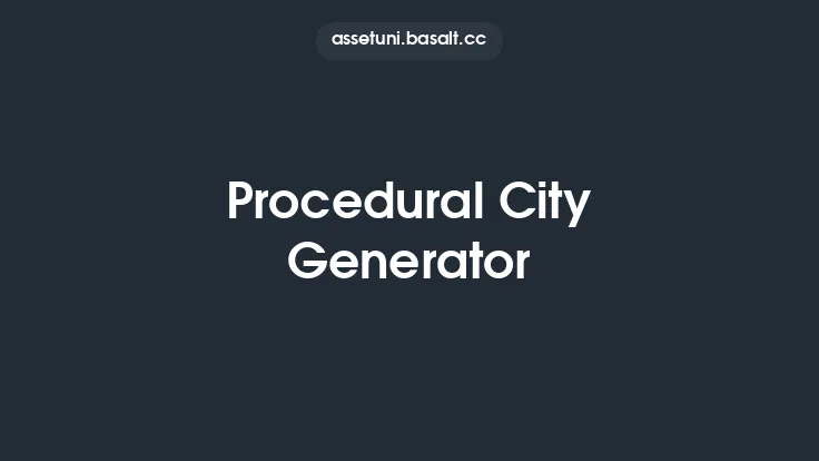 Procedural City Generator Thumbnail