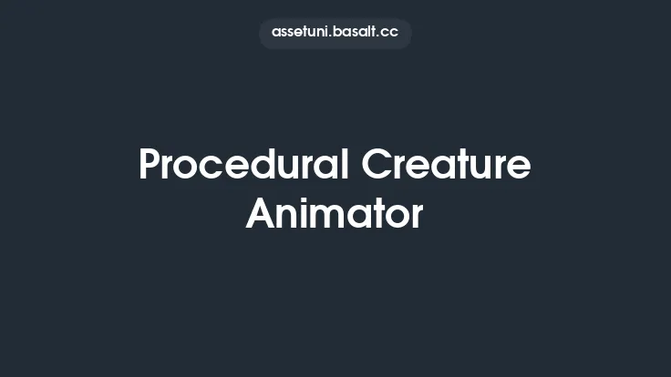 Procedural Creature Animator Thumbnail