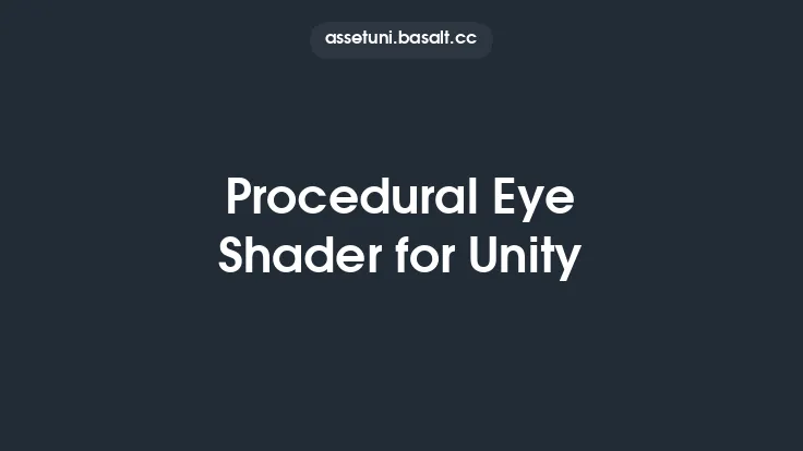 Procedural Eye Shader for Unity Thumbnail