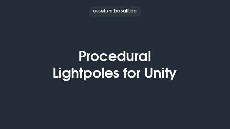 Procedural Lightpoles for Unity Thumbnail