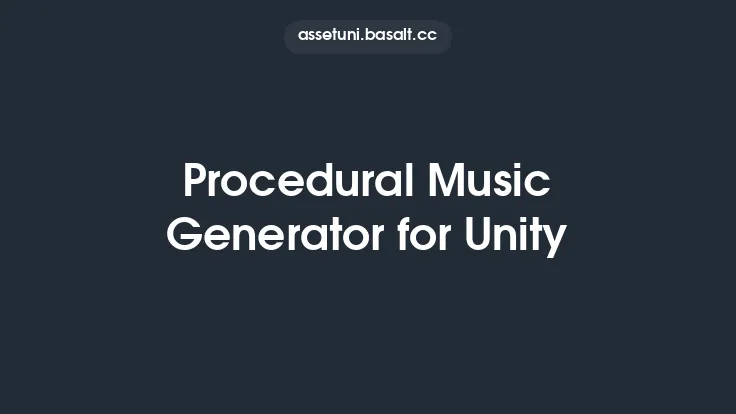 Procedural Music Generator for Unity Thumbnail