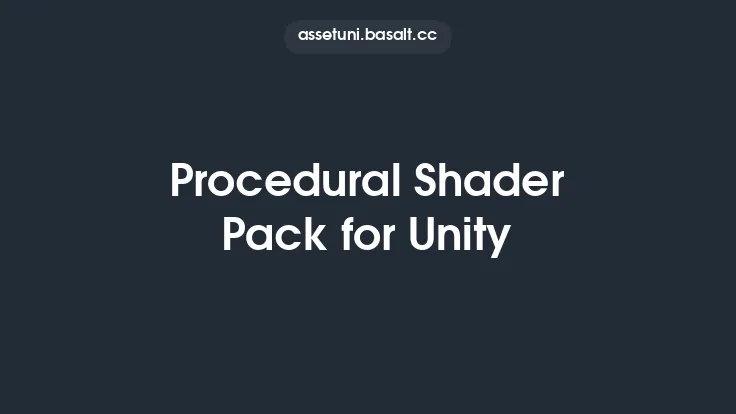 Procedural Shader Pack for Unity Thumbnail