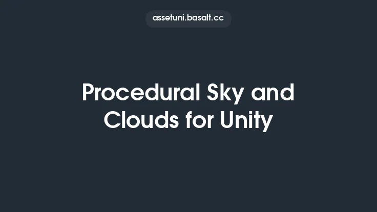 Procedural Sky and Clouds for Unity Thumbnail