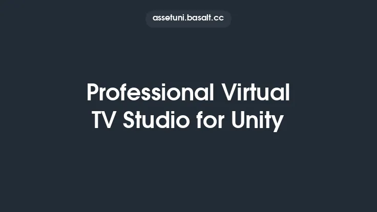 Professional Virtual TV Studio for Unity Thumbnail