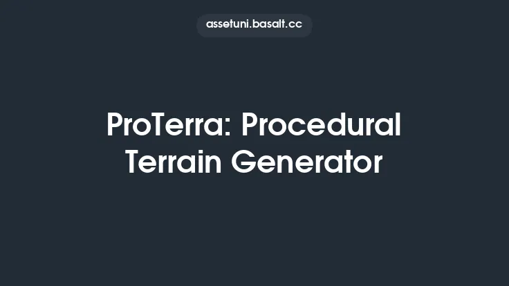 ProTerra: Procedural Terrain Generator Thumbnail