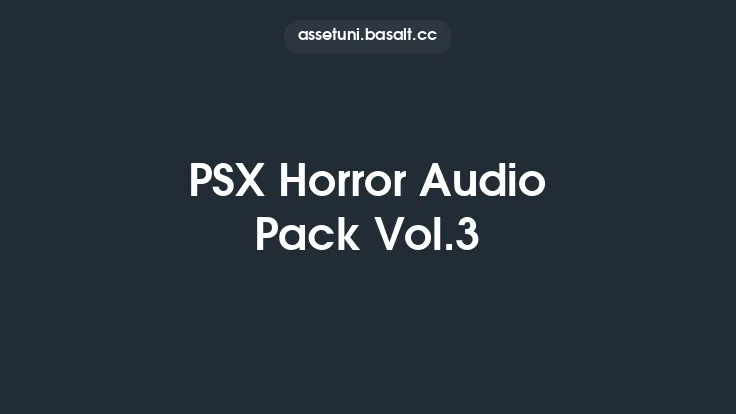 PSX Horror Audio Pack Vol.3 Thumbnail