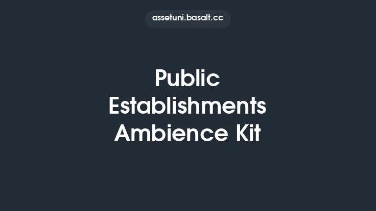 Public Establishments Ambience Kit Thumbnail