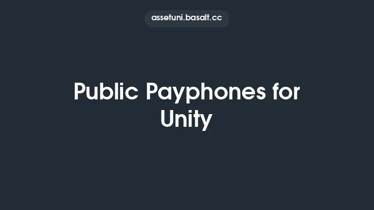 Public Payphones for Unity Thumbnail