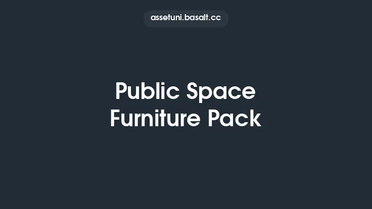 Public Space Furniture Pack Thumbnail