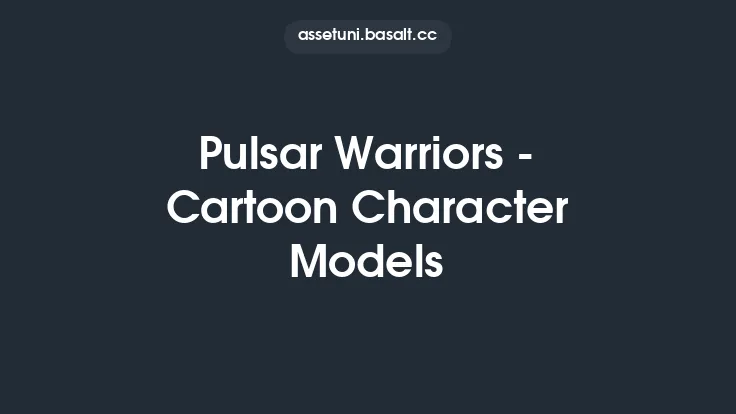 Pulsar Warriors - Cartoon Character Models Thumbnail