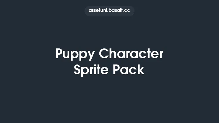Puppy Character Sprite Pack Thumbnail