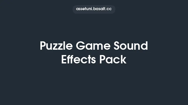 Puzzle Game Sound Effects Pack Thumbnail