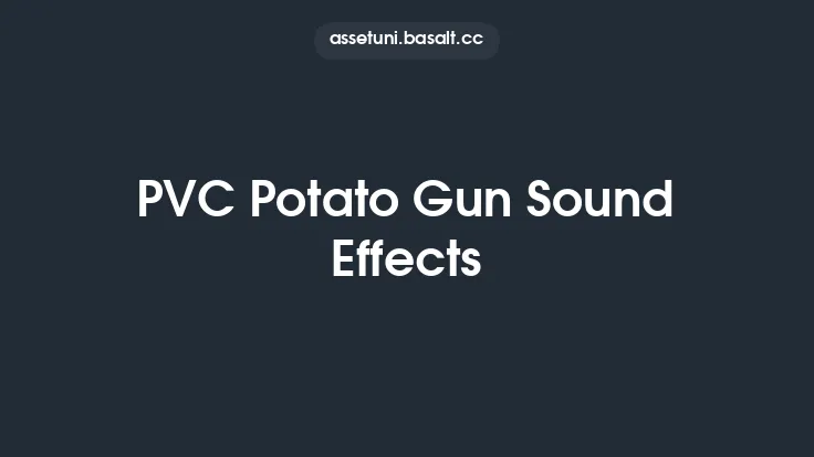 PVC Potato Gun Sound Effects Thumbnail
