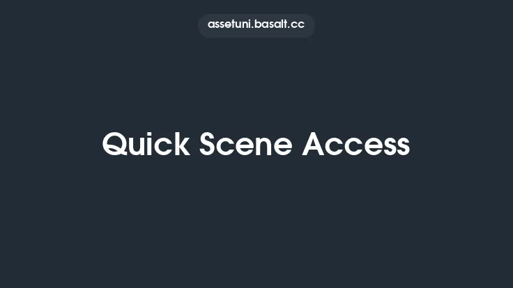 Quick Scene Access Thumbnail