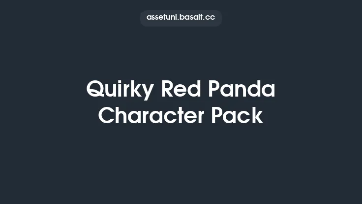 Quirky Red Panda Character Pack Thumbnail
