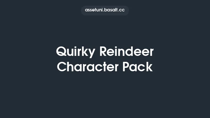 Quirky Reindeer Character Pack Thumbnail