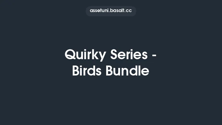 Quirky Series - Birds Bundle Thumbnail