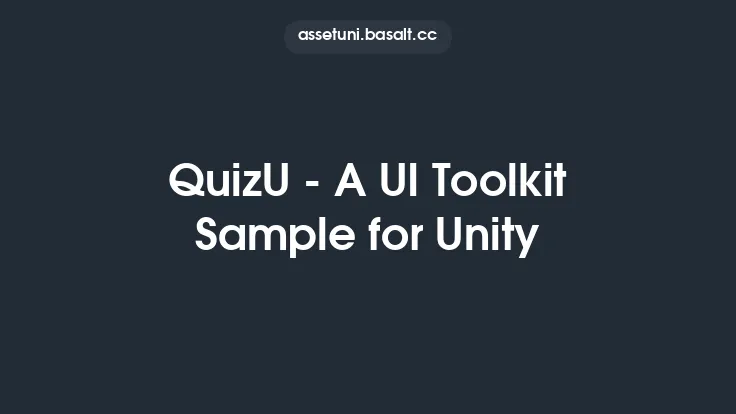 QuizU - A UI Toolkit Sample for Unity Thumbnail