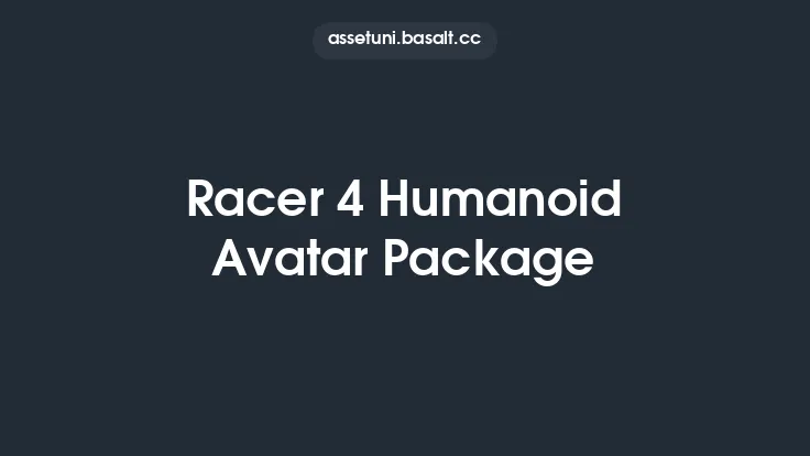 Racer 4 Humanoid Avatar Package Thumbnail