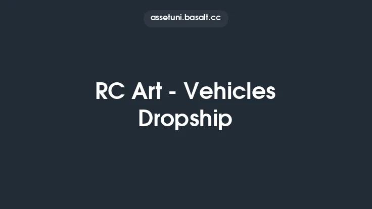 RC Art - Vehicles Dropship Thumbnail