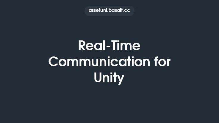 Real-Time Communication for Unity Thumbnail