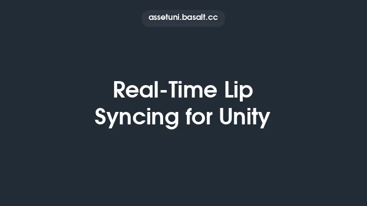 Real-Time Lip Syncing for Unity Thumbnail